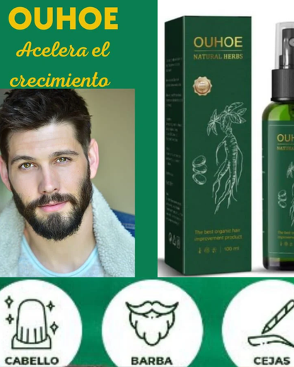 Tónico Ouhoe Control De Caída Y Crecimiento De Cabello