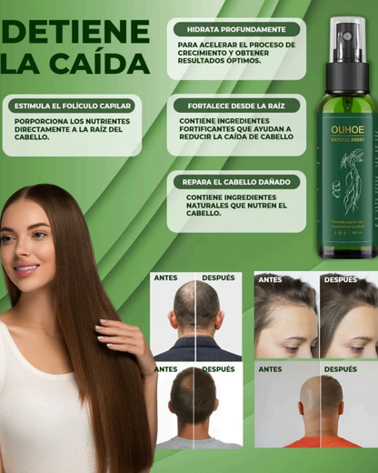 Tónico Ouhoe Control De Caída Y Crecimiento De Cabello