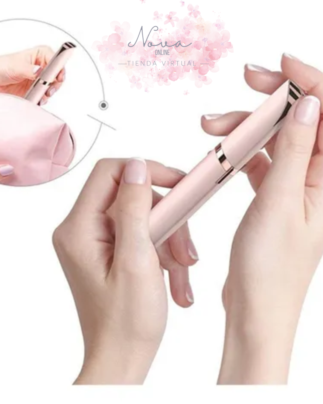 DEPILADOR DE CEJAS PORTÁTIL